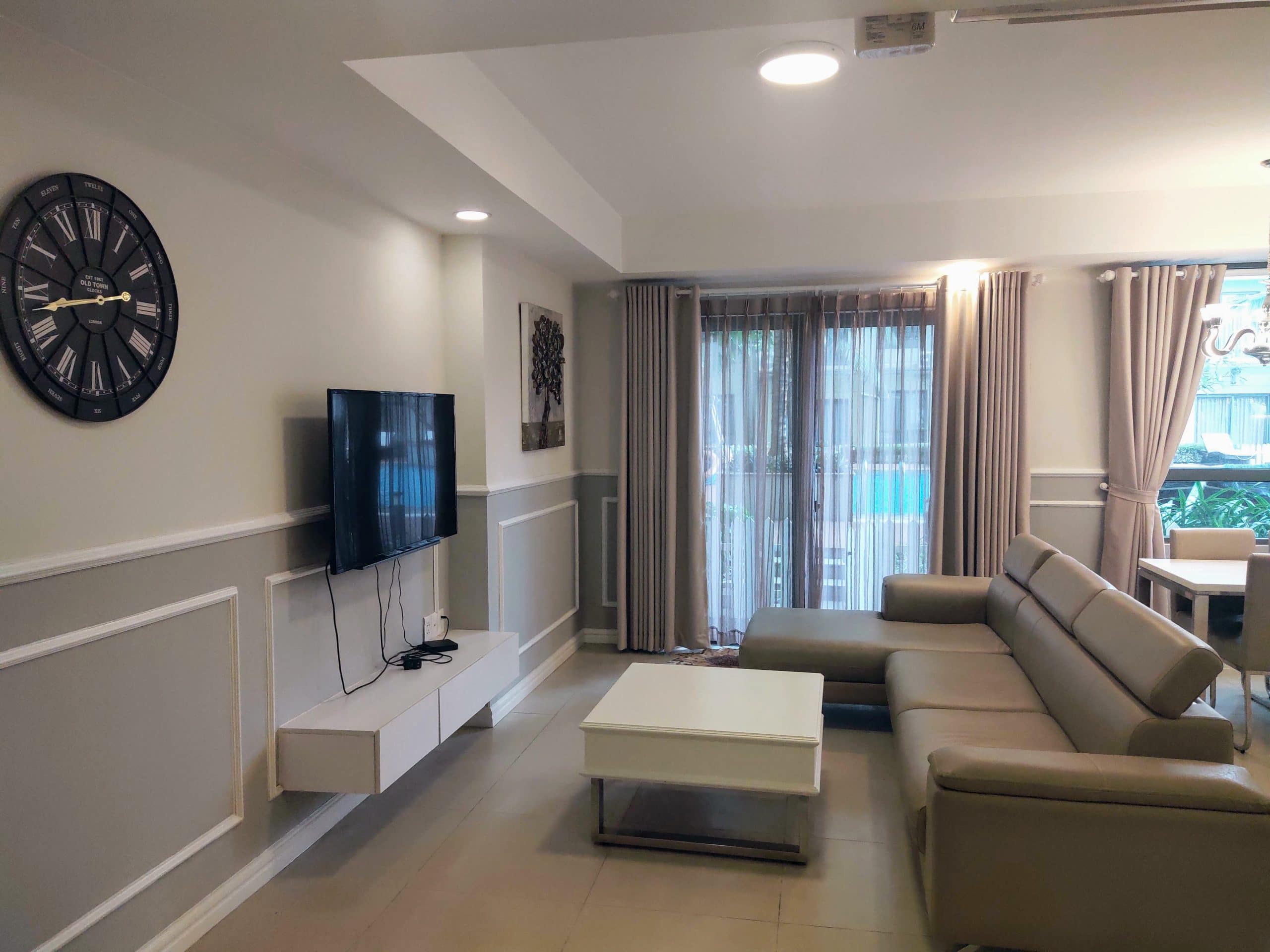 COZY AND MODERN STYLE WITH 3 BEDROOMS DUPLEX APARTMENT IN MASTERI THAO DIEN FOR RENT